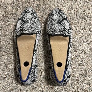 Rothy’s Snakeskin Patterned Loafers